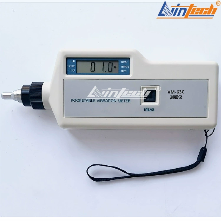 Поставка портативного прибора для измерения вибрации Liyings VM-63C VM-63A/VM70/VM188A цифрового прибора для измерения вибрации