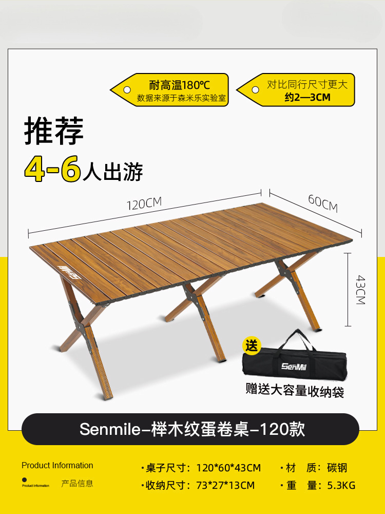 4~6인용 120 핫셀링 모델 [너도밤나무결] 탄소강 (무료 핸드백)