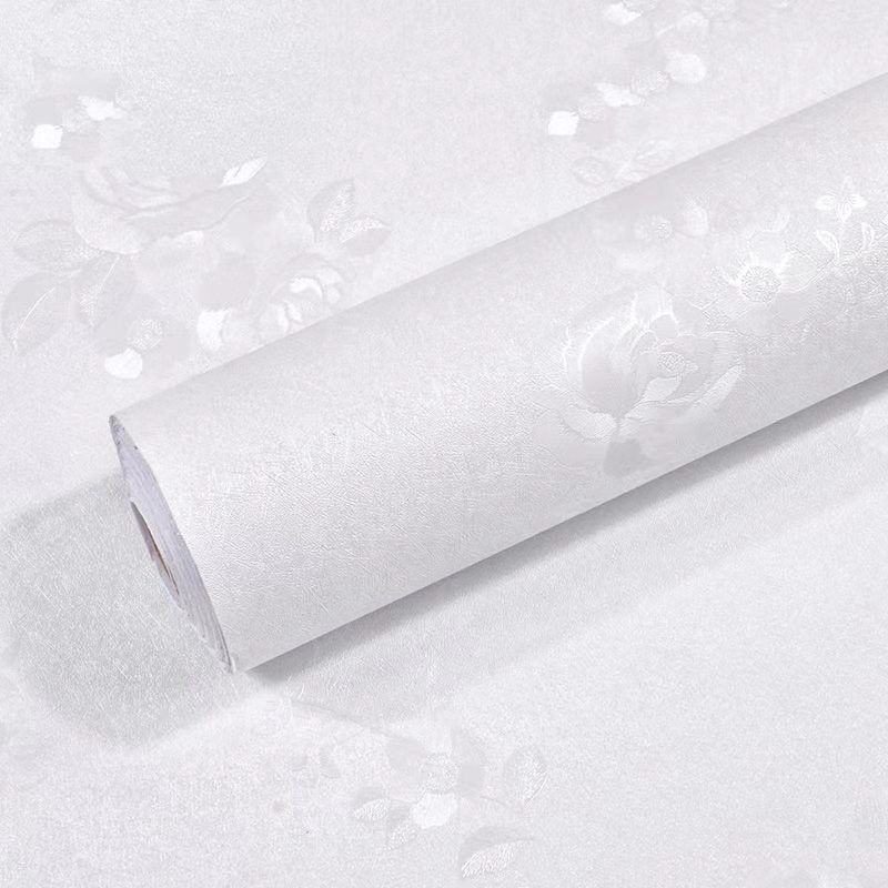 温馨墙纸自粘翻新房间足米加厚墙纸卧室床头宿舍背景墙纸特价米|undefined