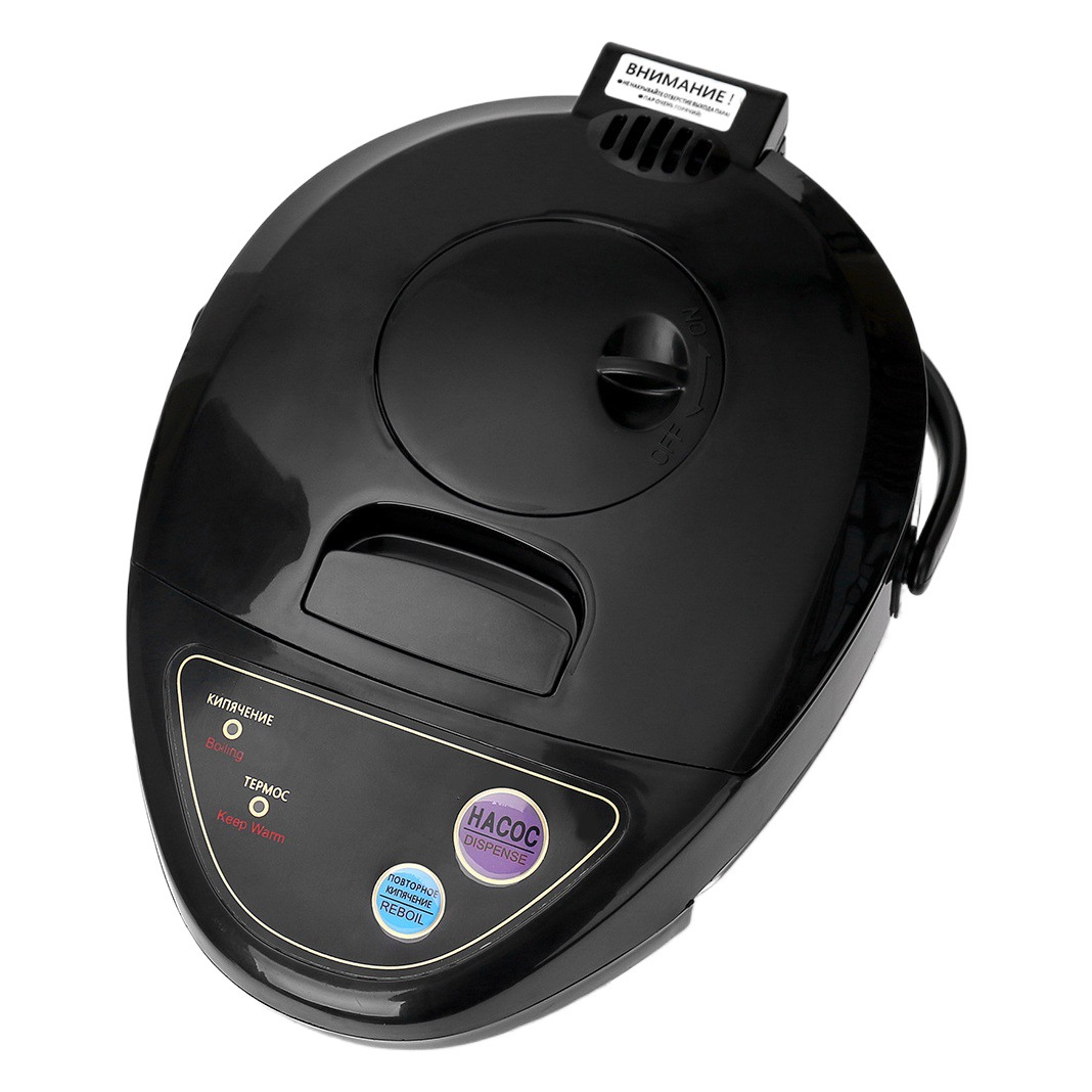 Hervidor eléctrico aislado de acero inoxidable estándar europeo/americano transfronterizo RAF de 6,8 l y gran capacidad para uso doméstico R.7905