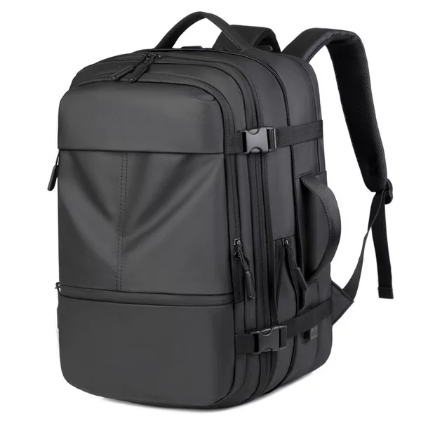 Cross-Border Multifunctional Water-Repellent Expandable Business Backpack, Travel Backpack, Expandable Laptop Bag, Backpack