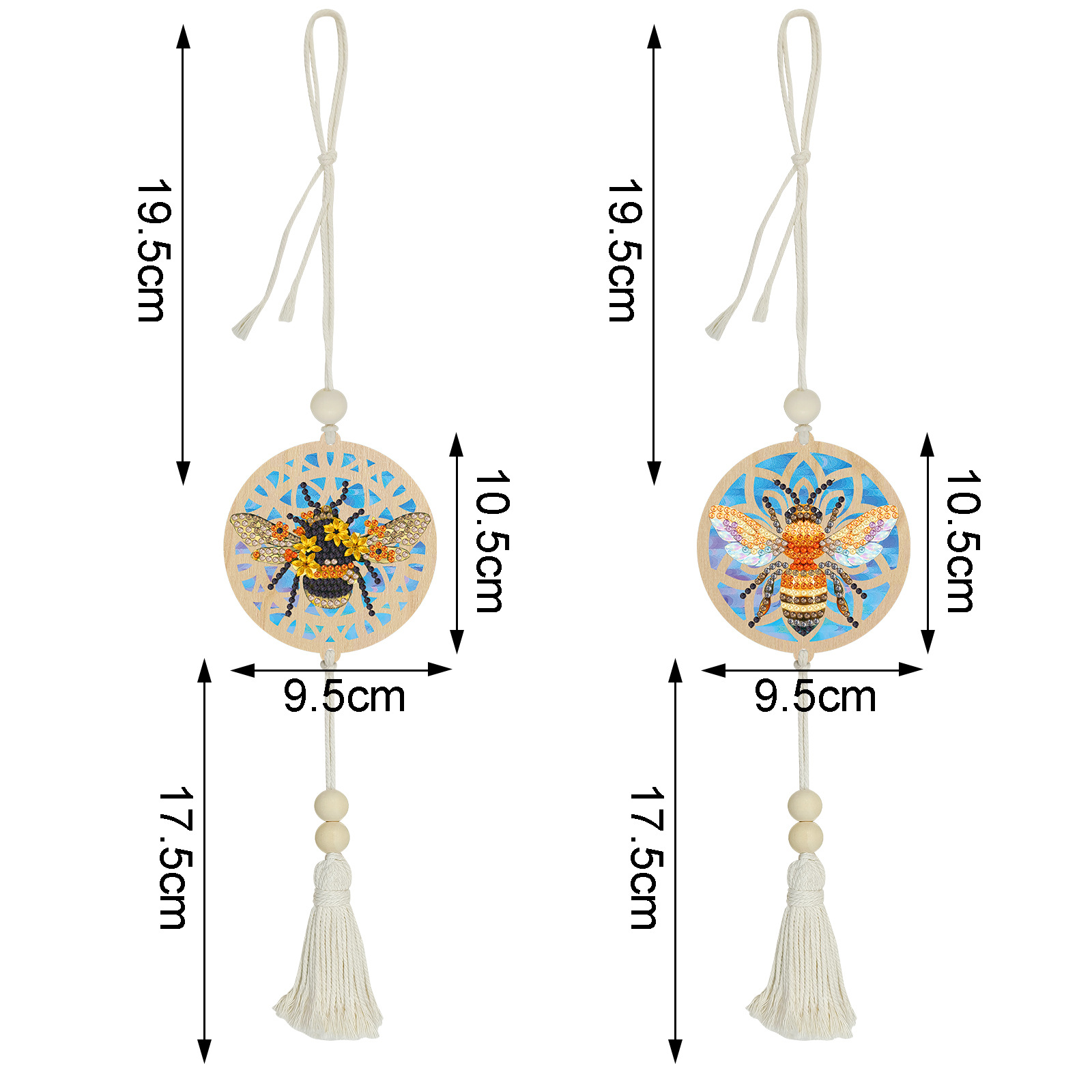 Pintura de diamantes perimetral decoración de pared de dos piezas juegos de restaurantes nórdicos en la puerta de la pared colgante decoración al por mayor