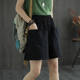 Wide-leg Shorts Women's 2025 Summer plus size Casual Loose Students Straight Tooling Pants Women's Slimming All-match Trendy