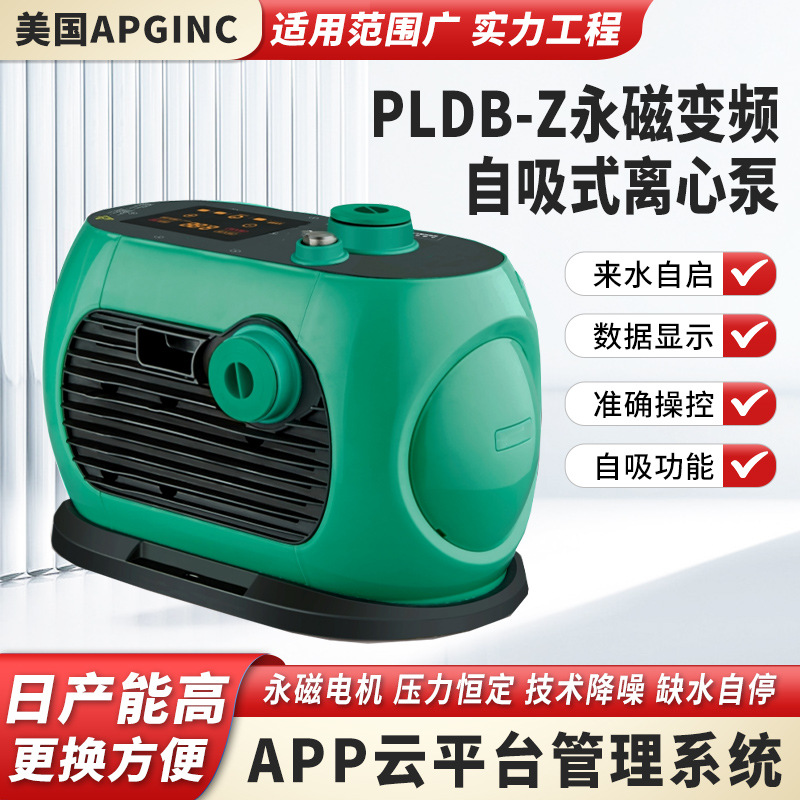 美国艾派吉PLDB-Z永磁变频自吸式离心泵园林灌溉家用自来水增压泵