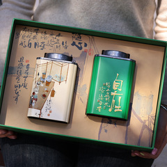 New tea gift set packaging, suitable for Longjing Biluochun white tea and green tea, factory direct sales, affordable gifts.