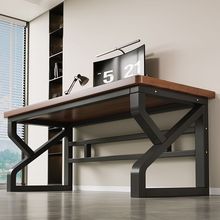 电脑桌时尚升级款实木桌家用卧室小型工作台学生学习桌简约电竞桌
