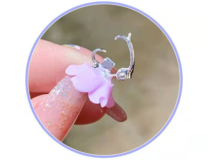 儿童彩色小豆扣发夹