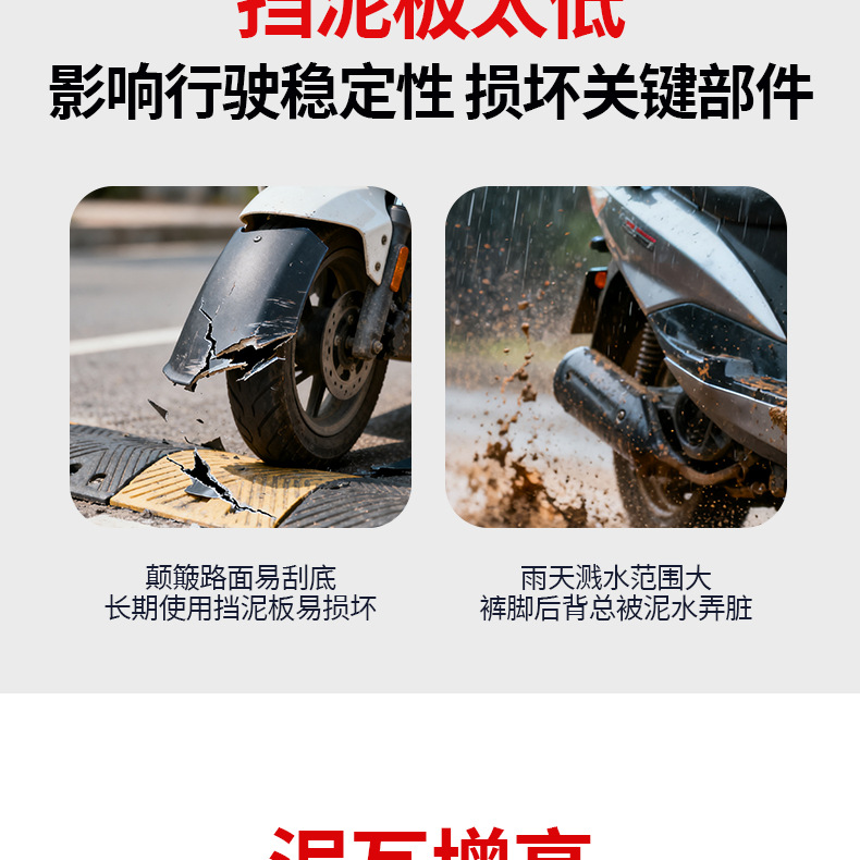 Suitable for Polestar Ae5I Electric Vehicle Fender Heightening Bracket Modification 12inch Adjustable Heightening Bracket