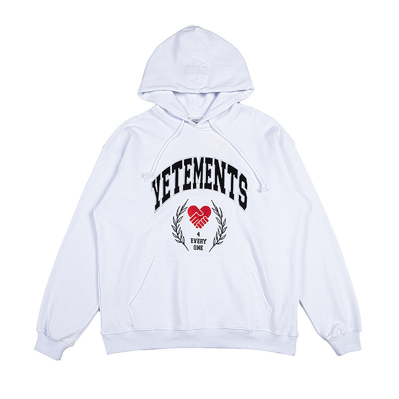 Women's Clothing lucky letter printed washed and distressed long sleeved hooded sweatshirt _voghion.com