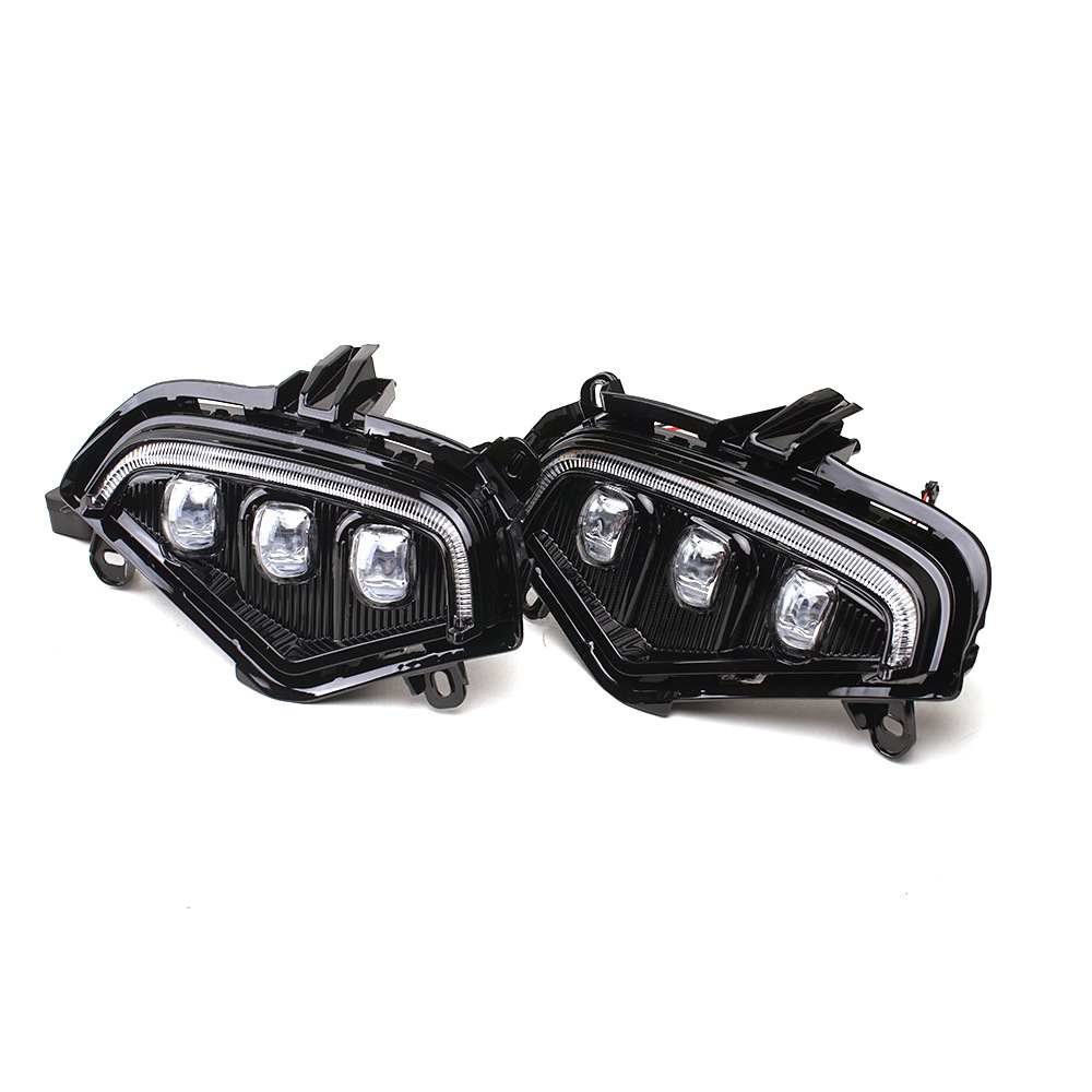 Aplicable a Toyota 19 / 20 nuevo modelo RAV4 RongFang conjunto de lámpara de niebla delantera conducido luz de dirección de luz de viaje diurna modificada image 5