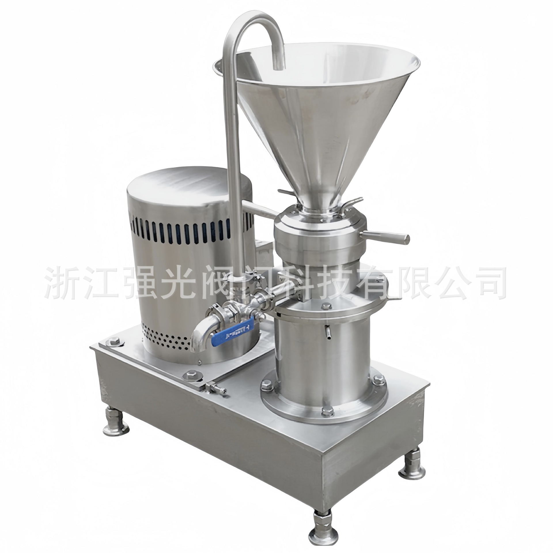 高速精细乳化均质卫生级食品级不锈钢移动式分体式实验室胶体磨