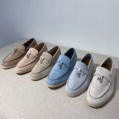 【渠道顶版】Lp诺悠翩雅女鞋LP乐福鞋英伦风一脚蹬休闲单鞋