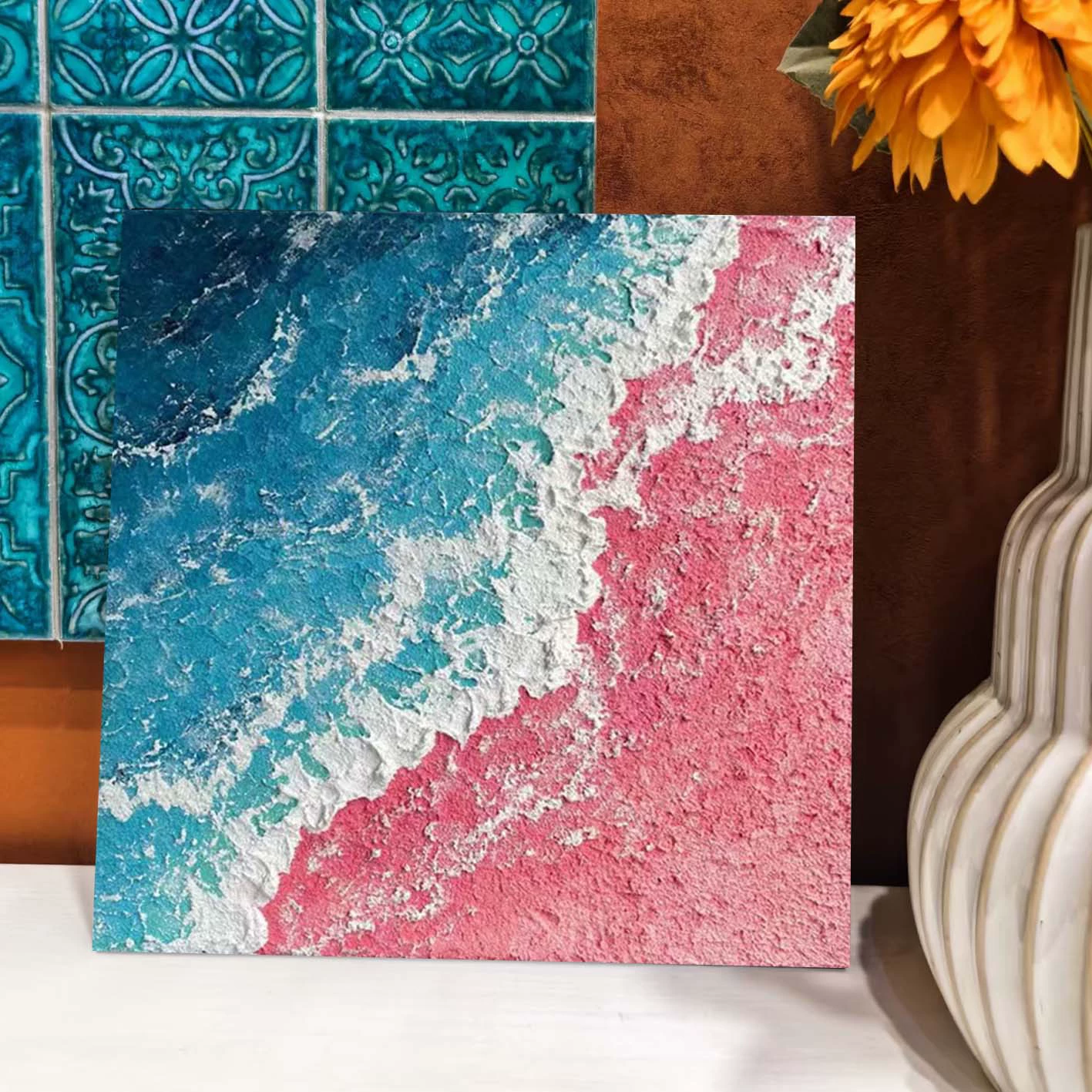 Регулируемая кварцевая песчаная-free DIY цифровая текстура painting с полным набором инструментов на кончиках пальцев, готовая к рисованию, кросс-граничная дропшиппинг для декора прилавка