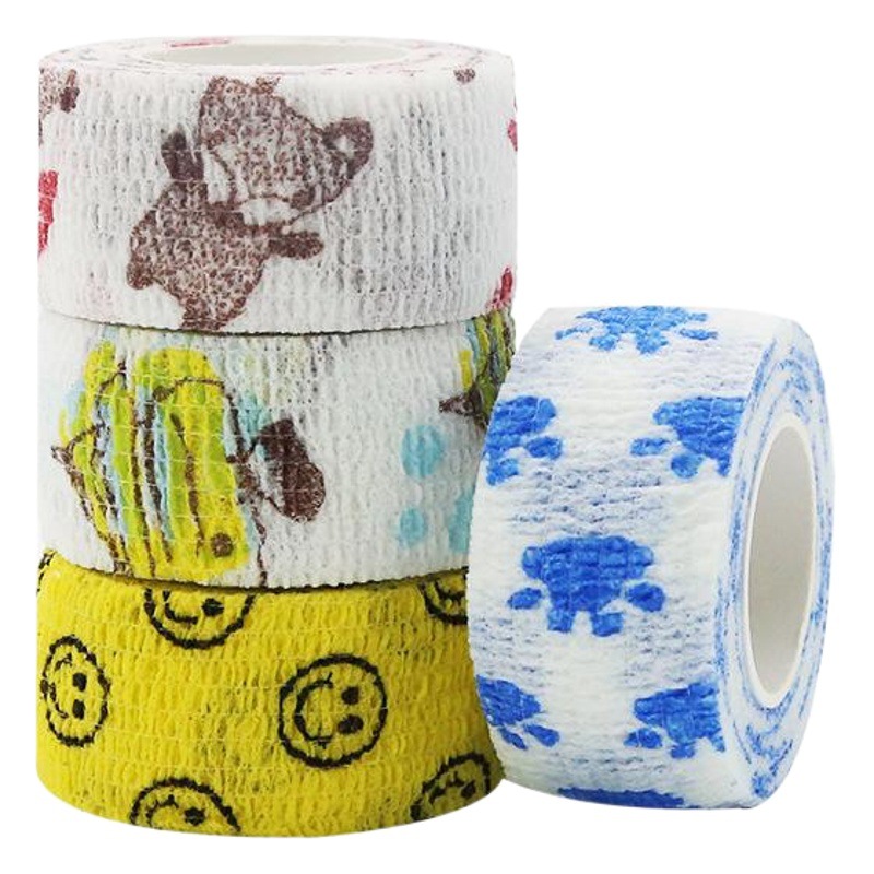 El fabricante suministra vendas elásticas para dedos, protectores de dedos para estudiantes, protectores de muñeca, vendas elásticas autoadhesivas para tatuajes.