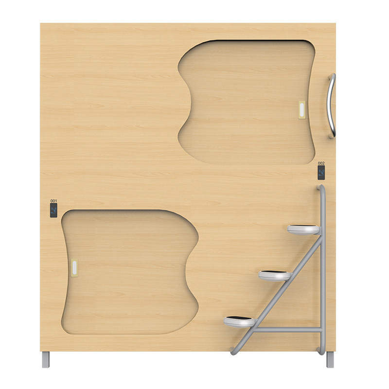 Superior e inferior litera espacio cápsula apartamento Hotel doble estante cama espacio cápsula adulto escuela dormitorio casa Cama