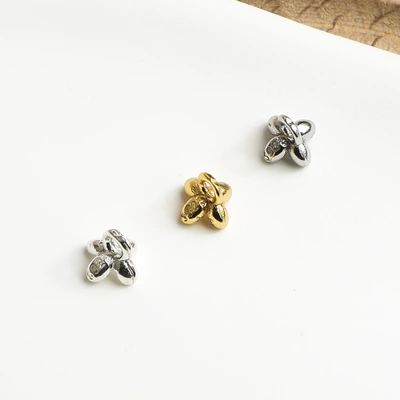Small Flower Spacer Bead Accessories, Zərgərlik ara hissələri