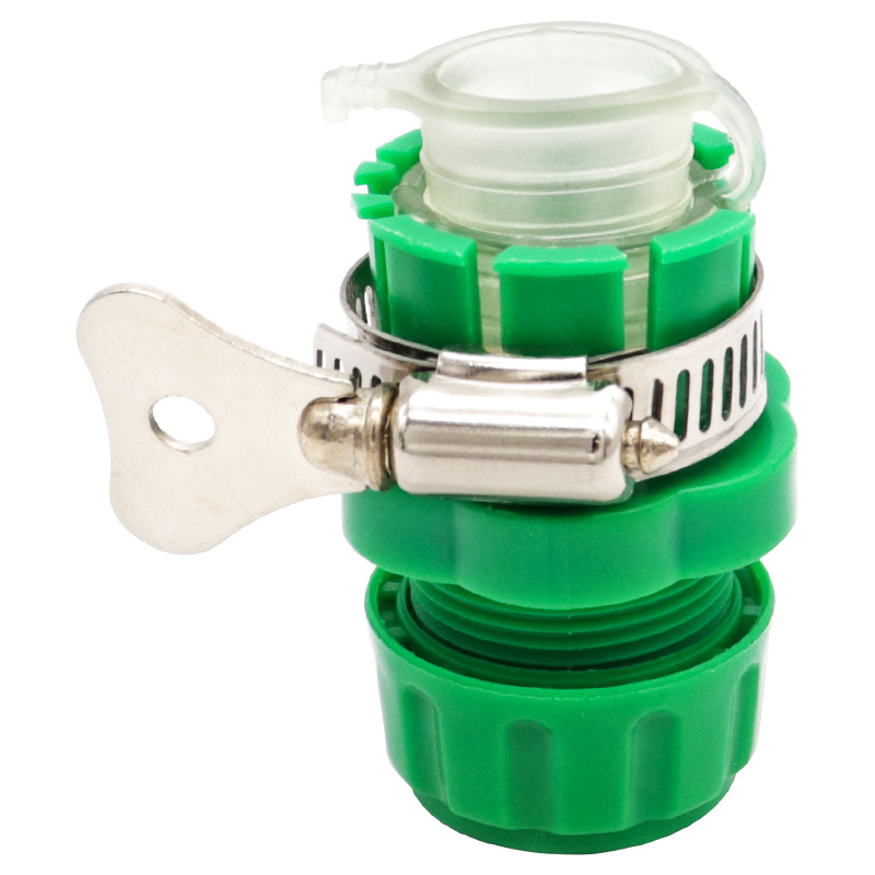 儿里凡水龙头接头4分水管接头 快速转换塑料奶嘴转塑料洗车水配件