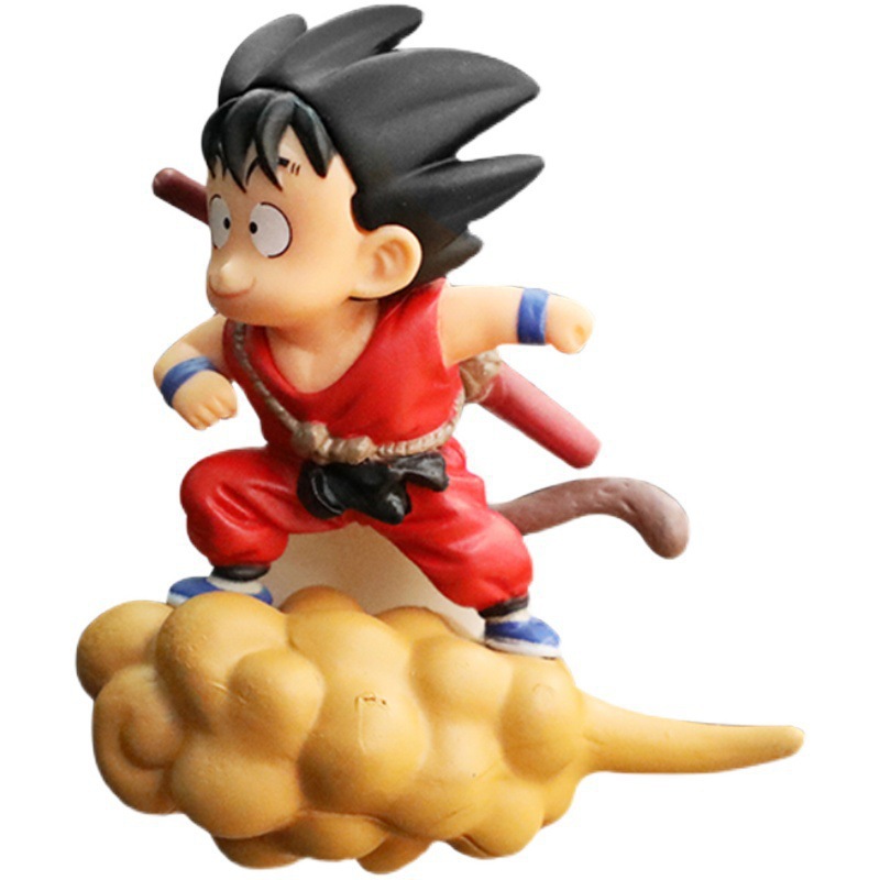 Creativo Dragon Ball Flying Wukong Car Perfume Clip de salida de aire de coche Adornos de aromaterapia Lindas decoraciones de coche