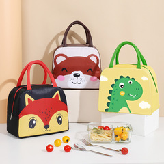 Cartoon lunch bag European and American large lunch box insulation bag manufacturer printing pattern logo insulation bag lunch box bag wholesale