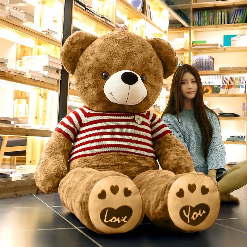 Gran Oso De Envío gratis en línea producto de la celebridad muñeca del oso de peluche muñeca de la generación de peluche TikTok puesto Oso de juguete