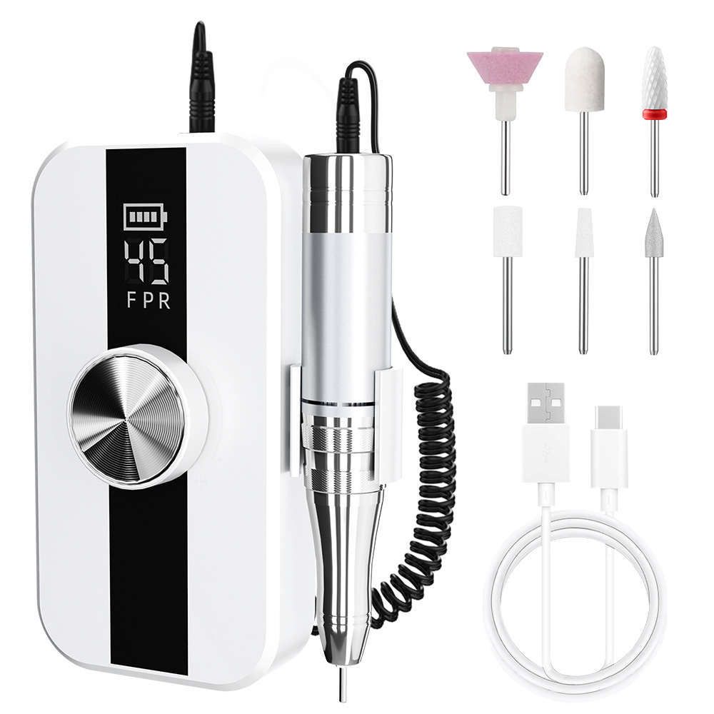 Nuevos productos transfronterizos amoladores de uñas eléctricos portátiles amoladores de uñas profesionales herramientas de manicure amoladores de uñas image 8