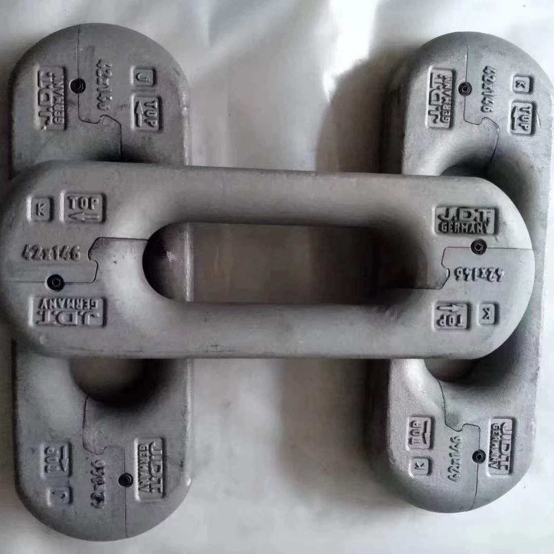 Немецкое импортное кольцо с цепным звеном JDT, вертикальное кольцо с цепным звеном для горных работ, длинное кольцо с открытым цепным звеном