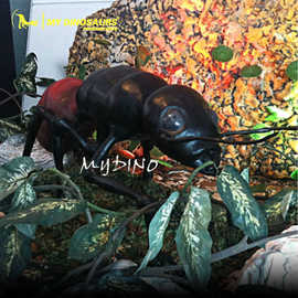 全新会动叫动物雕塑 大型仿真昆虫无异味模型电动蚂蚁标本道具