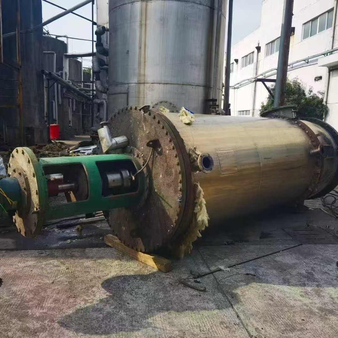 二手刮板薄膜蒸发器 三效降膜蒸发器 搪玻璃旋转式薄膜蒸发器