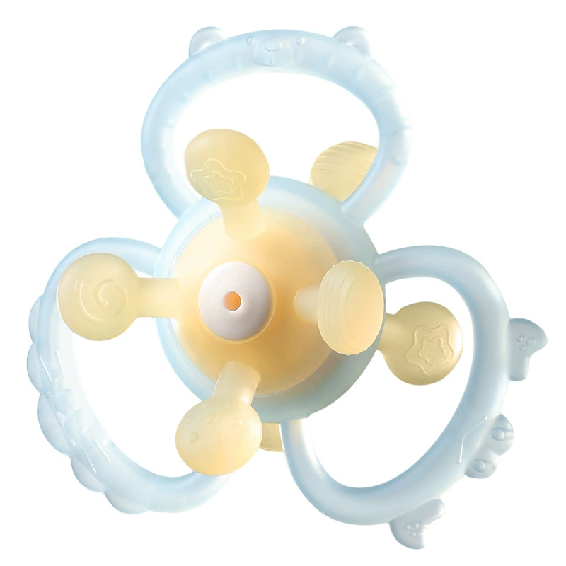 贝肽斯 Children's grabber, silicone toy, teether, can bite, 6 month, 1 years