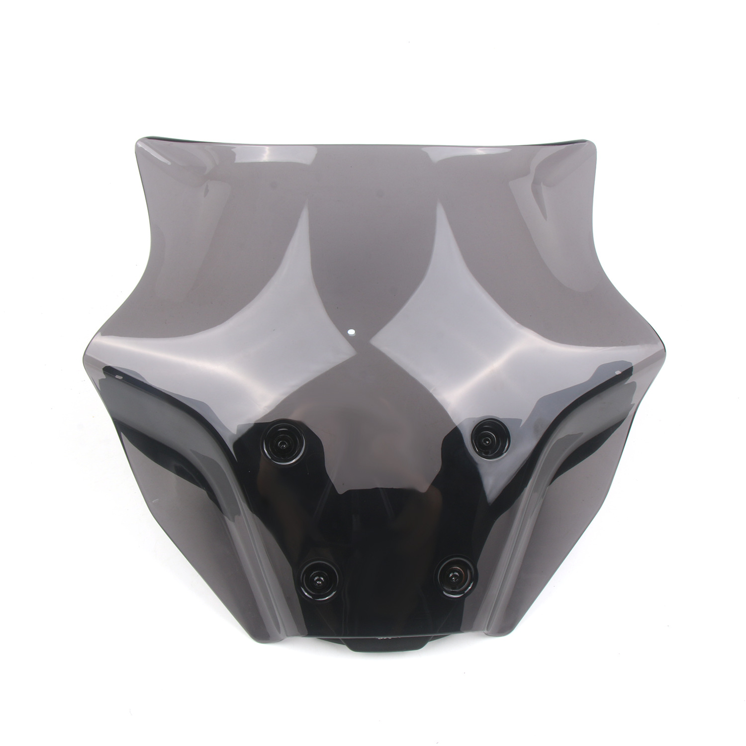 Suitable for 25 Models of Yamaha Mt07 Front Windshield Glass Racing Windscreen Spoiler Heightening Windproof Modification Parts