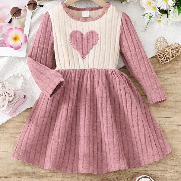 女童连衣裙春秋长袖儿童洋气公主裙韩版宝宝套装裙子