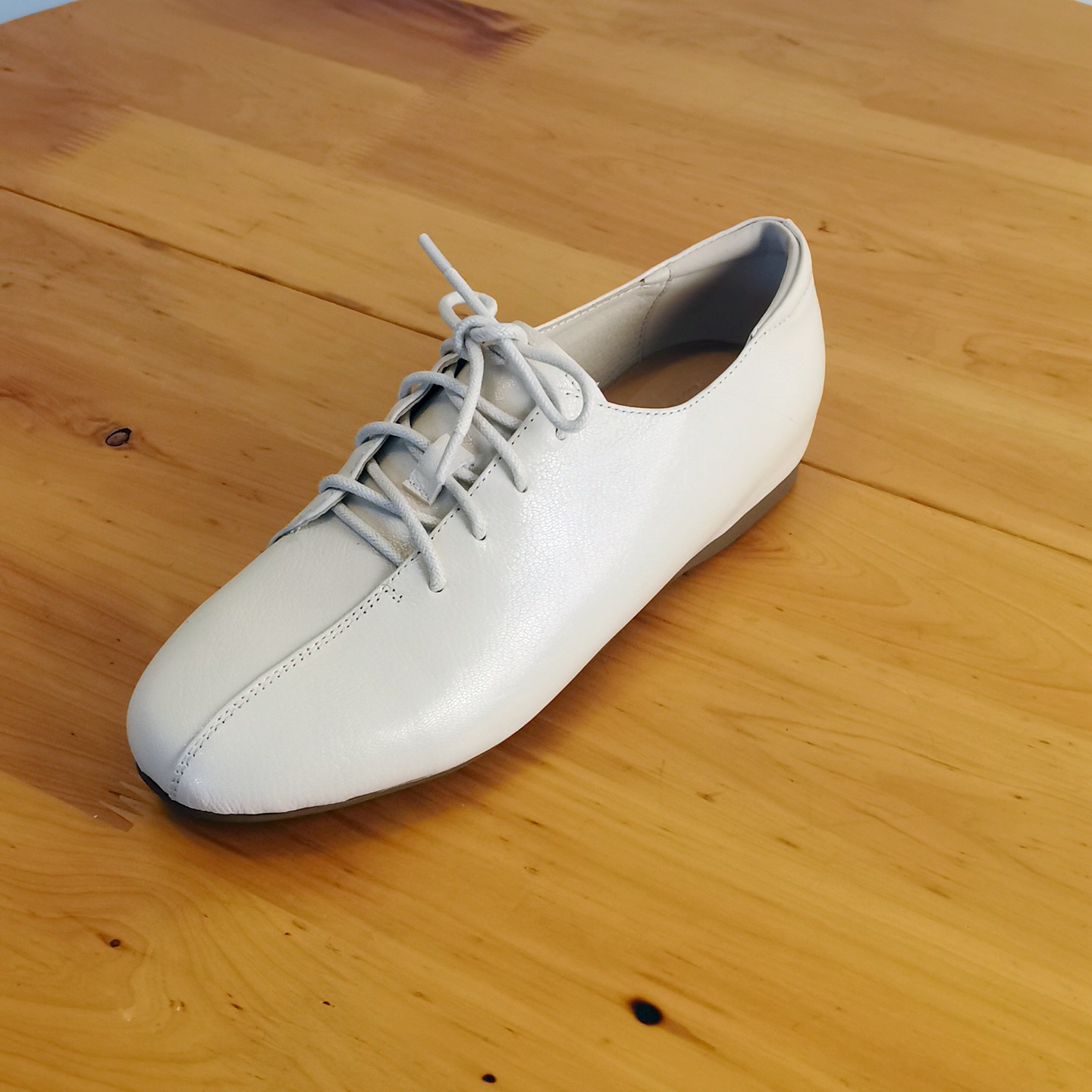 Giày lười nữ da cừu buộc dây mũi vuông phong cách loafer — đen chi tiết 22