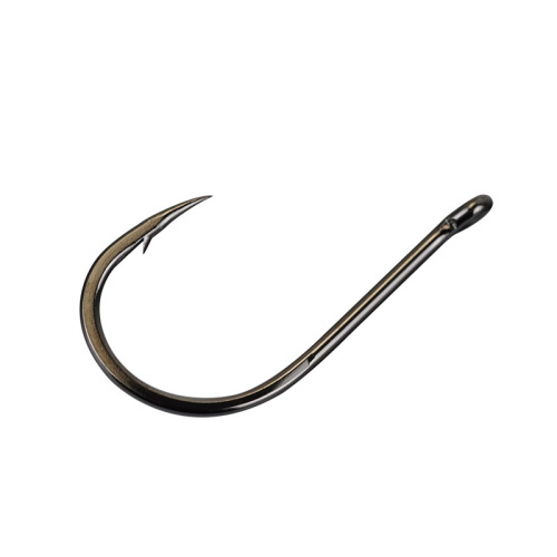High carbon steel material boxed Qianyou fishhook tube with ring pipe handle fishhook with hole export CHINU