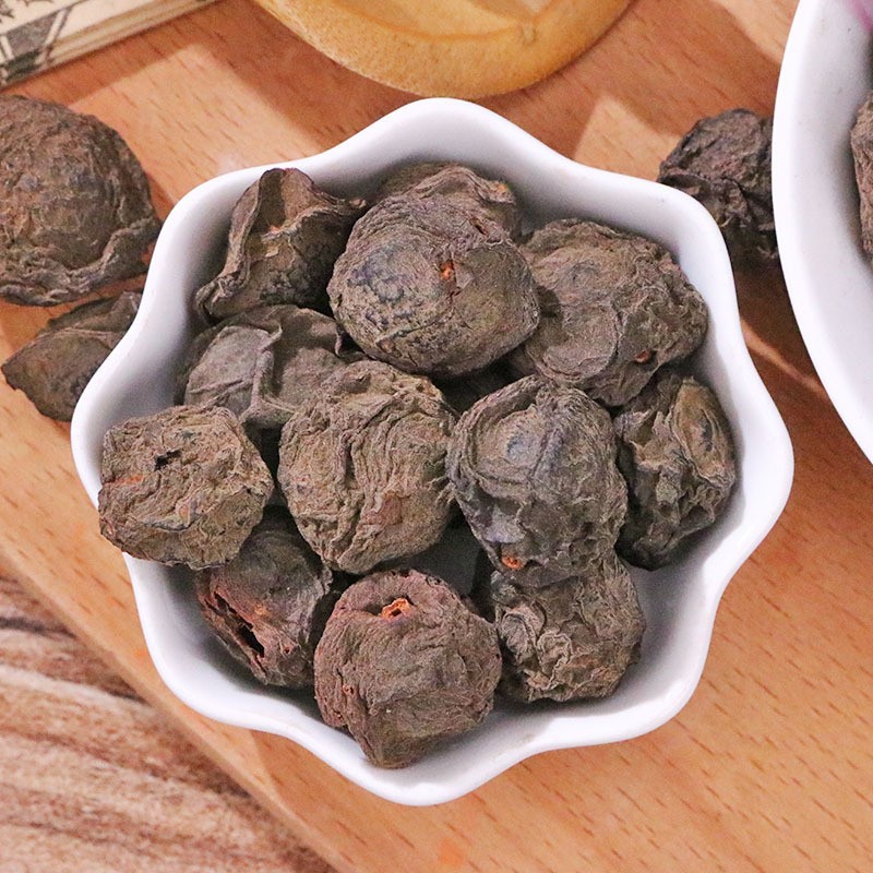 Dried Dark Plum Wu Mei 500g Whole Smoked Plum for Herbal Tea and Decoction Sichuan Origin key features