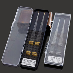 Sub-line boxed gold sleeve fishhook 25cm tied short sub-line double hook finished fishing with barbless crucian carp hook