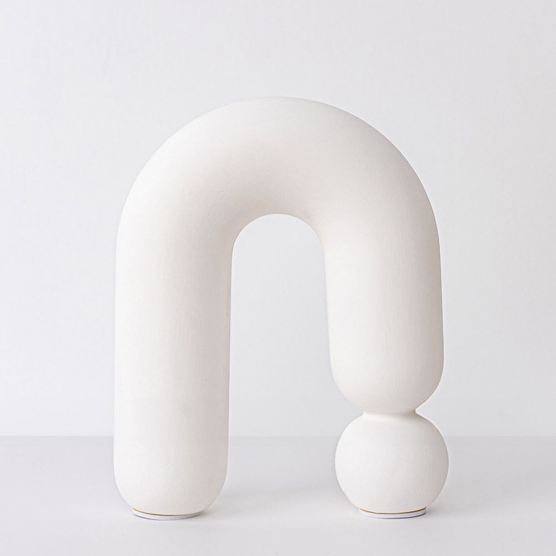 Artístico abstracto creativo, decoraciones blandas, armario de televisión de la sala de estar moderna, decoración doméstica popular