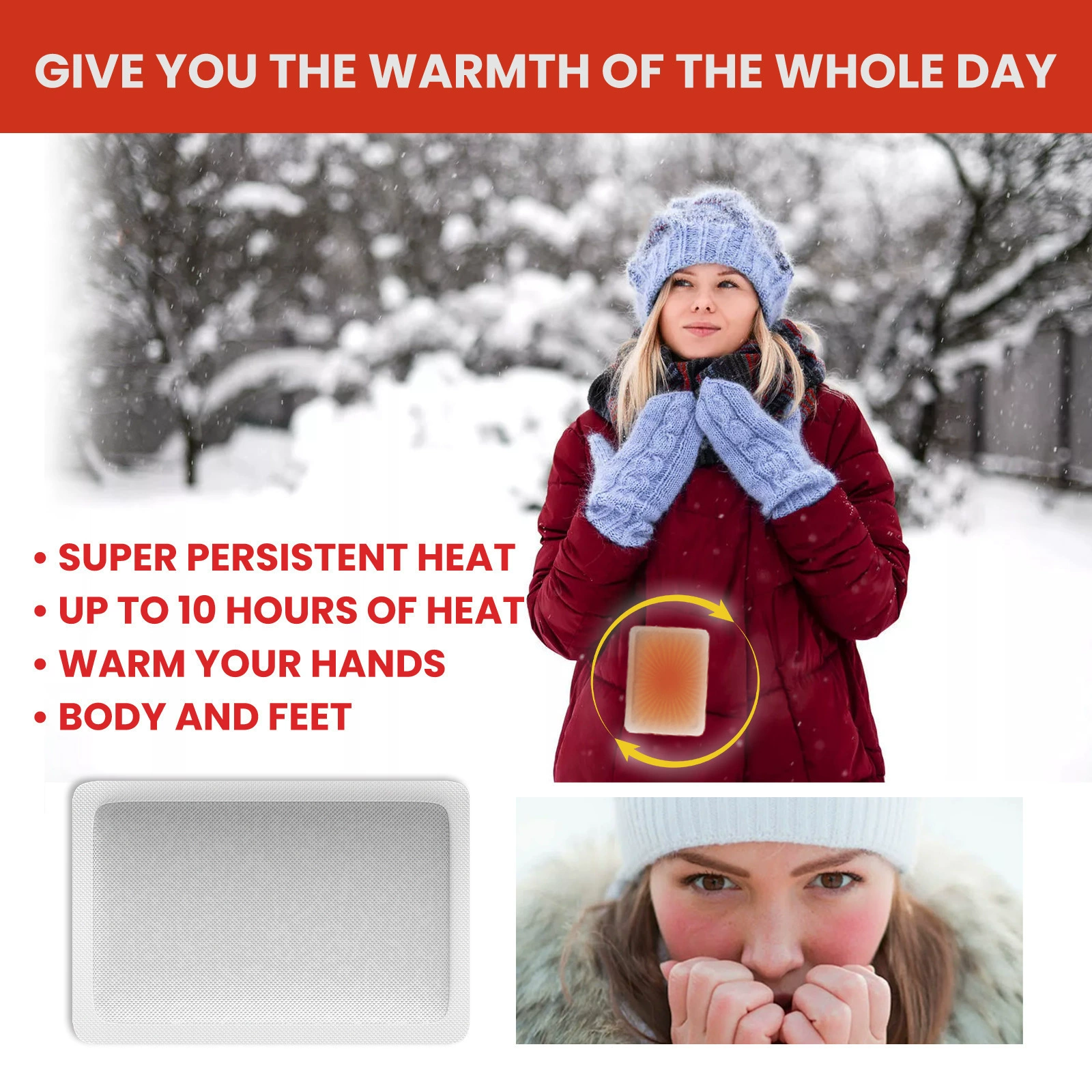 Jaysuing Children's handheld warm stickers, compress, sticker