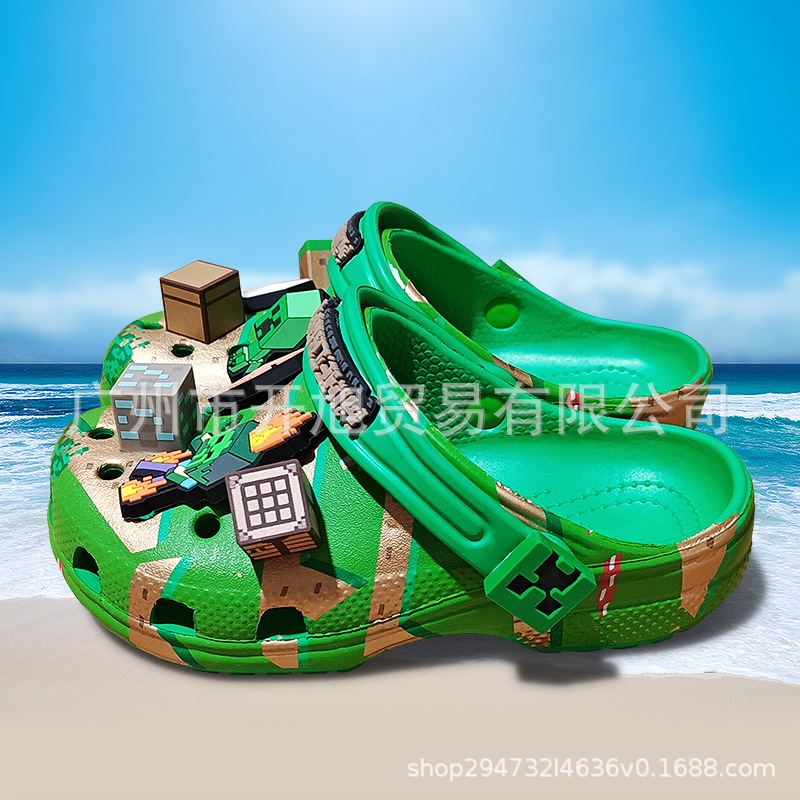 Children's summer Crocs-style slippers for boys