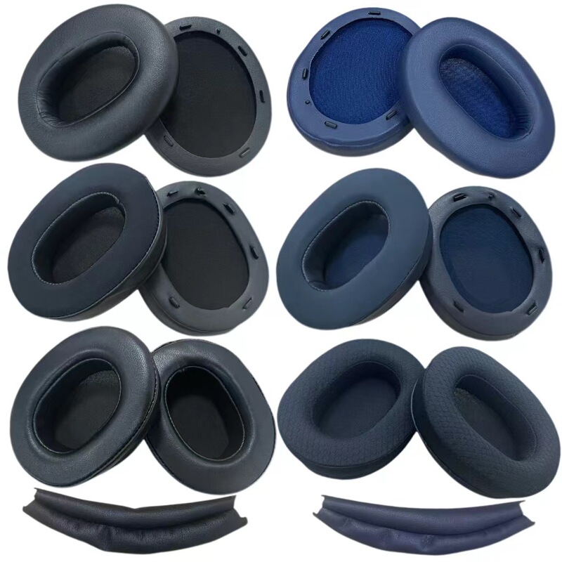 Suitable for Sony/Sony Wh-Xb910N Headphone Cover, Sponge Cover, Earmuffs, Ear Pads, Head Beam Pad and Beam Cover
