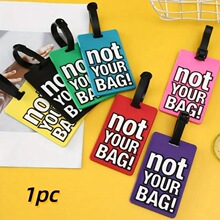 C 62951 PVC Luggage Tag Creative Card Holder PVC�����������