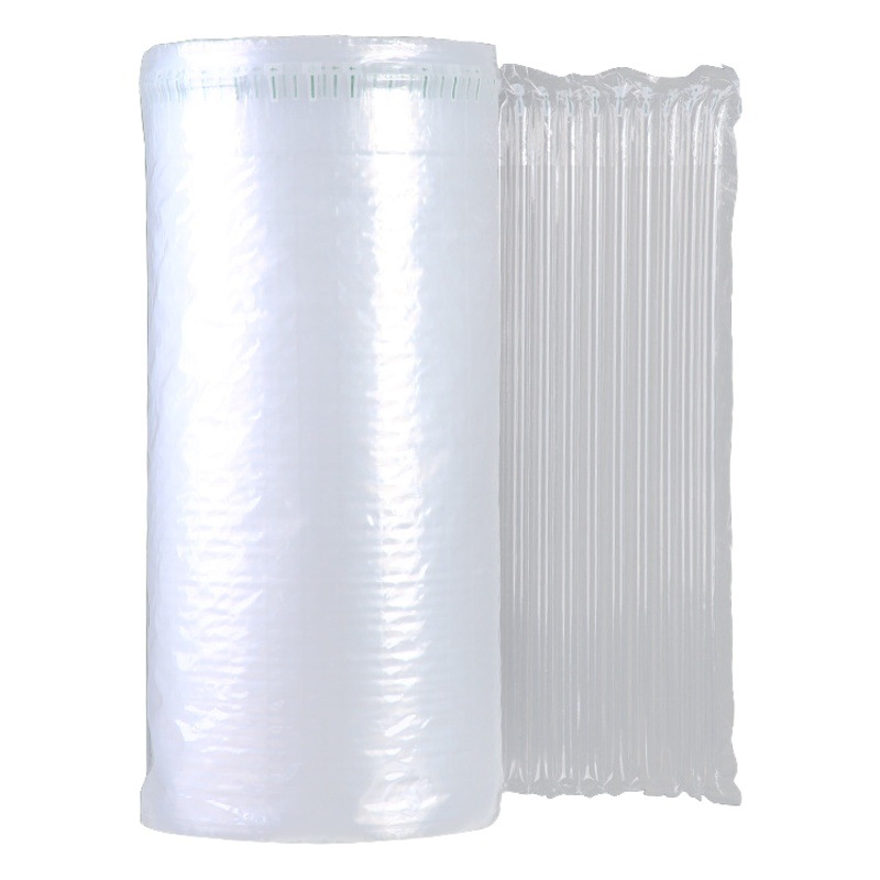 Columna de burbuja bolsa columna de aire bobina al por mayor tampón columna de aire bolsa de relleno bolsa inflable embalaje expreso columna de burbuja a prueba de golpes