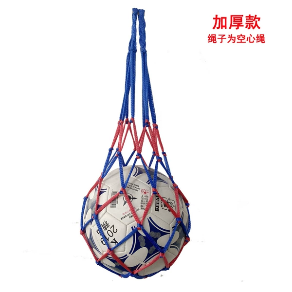 Thickened hollow blue and red