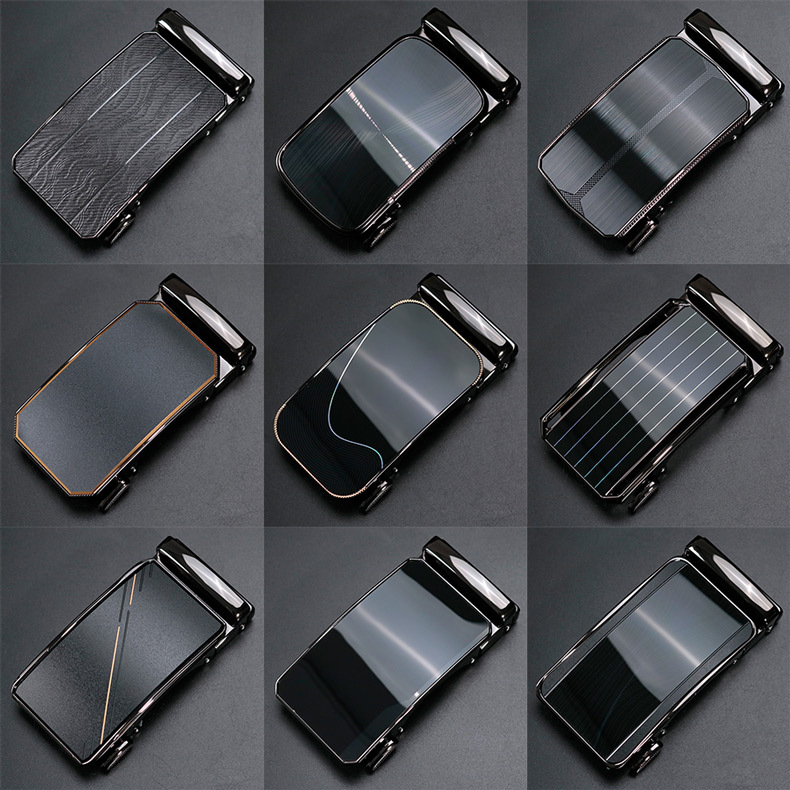 Dongguan hebilla pulgadas Cinco hebilla de cinturón casual de negocios de los hombres hebilla automática cabeza de la correa Primavera hebilla automática ranura pantalones hebilla