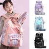 new pattern Bags for children pupil 1-3-6 grade leisure time capacity Backpack girl Western style lovely Pencil bag