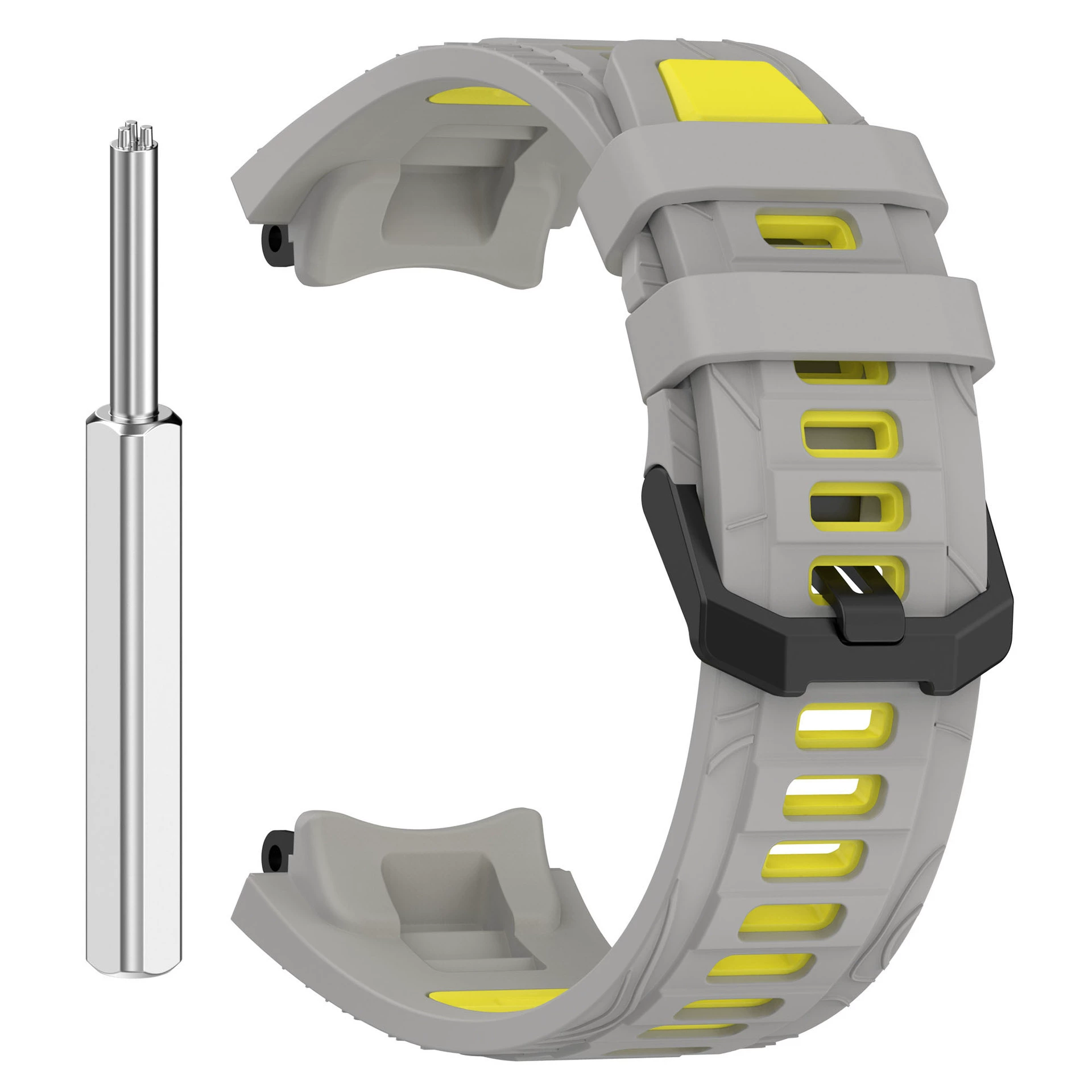 Подходит для Huami/Amazfit T-REX3 — официальный двухцветный силиконовый ремешок Huami Rex3