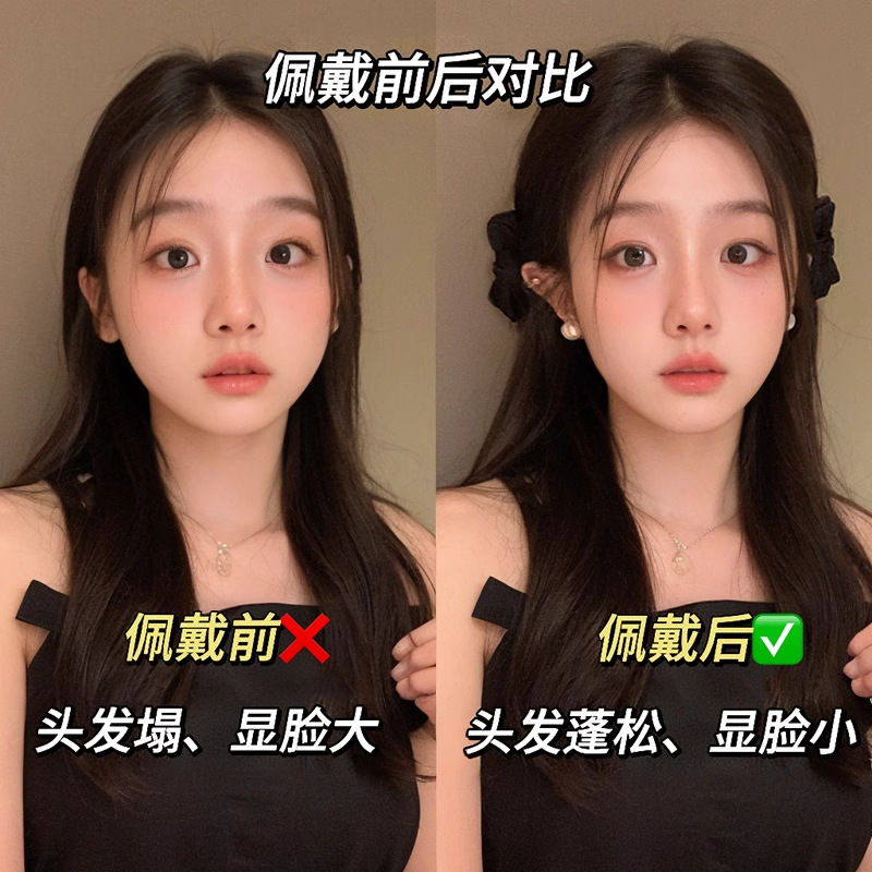 Coreano perla arco clip para el cabello mujer frente princesa retró pequeño clip de agarre lateral clip de frangeo clip para el cabello