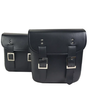Motorcycle Side Bag Rear Seat Side Hanging Bag Electric Vehicle Modified Storage Side Box Side Bag Tool Kit Saddle Bag (Motorcycle Safety Supplies) - f10-black-1-pair