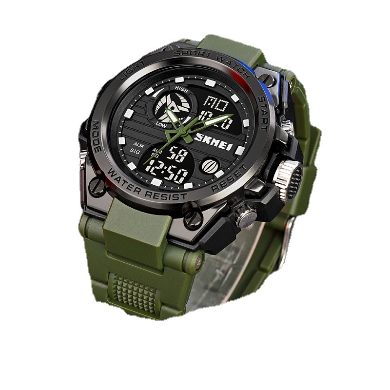 Skmei movimiento dual multifuncional impermeable deportes al aire libre reloj electrónico Moda marca reloj 2031