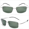 Ultra light comfortable square lens suitable for men and women, sunglasses, glasses