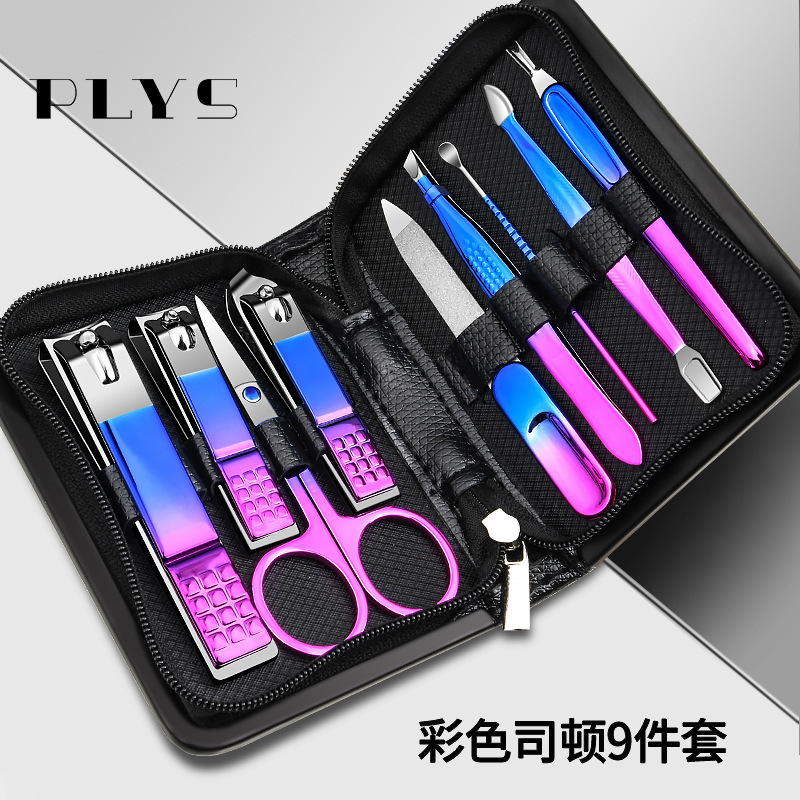 Kit de cortador de uñas pedicura casera empaque independiente alicatadoras de uñas tijeras de piel muerta tijeras de uñas tijeras de uñas tijeras de uñas